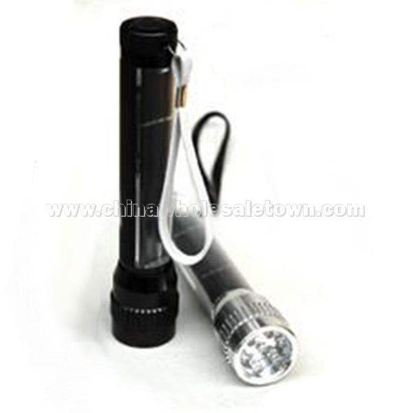 Solar compass flashlight