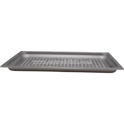 Full size 1 1/4" deep perforated steam pan