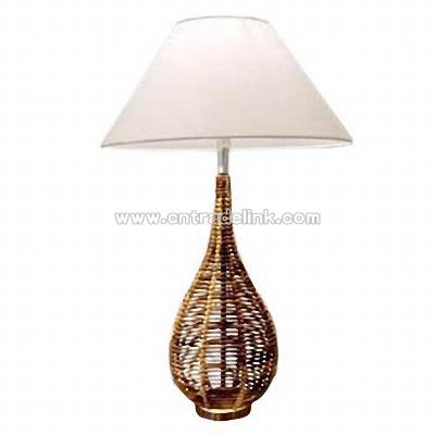 Rattan Desk Lamp