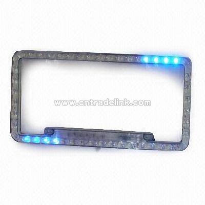 LED Car License Plate Frame