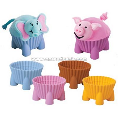 Silly-Critters! Silicone Baking Cups