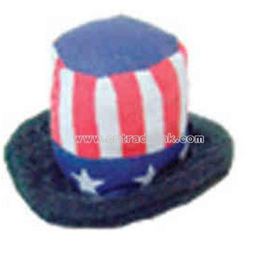 Uncle Sam hat for 7" stuffed toy