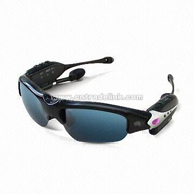 Sunglasses DVR with High-quality Digital Radio