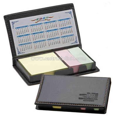 Direct import medium sticky note box gift set with calendar