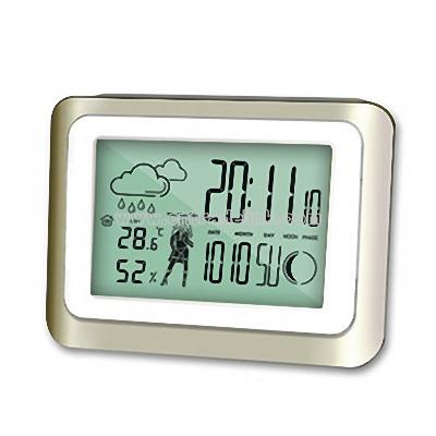 Weather Forecast Digital Calendar Clock