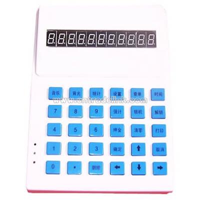 LED Telephone Bill Calculator