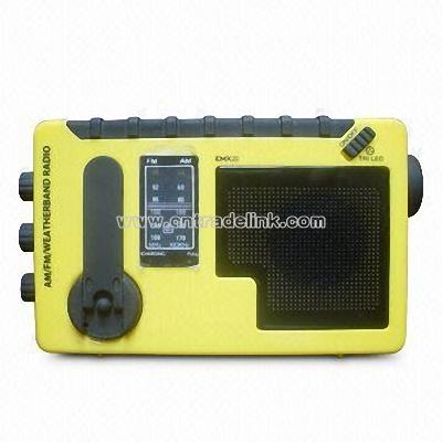 Multifunction Radio with DC and Earphone Jack