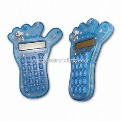 Foot Shaped Desktop Calculator