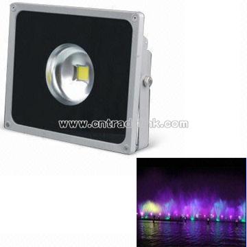 LED Flood Light with Aluminum Alloy Body and 30 to 50W Power