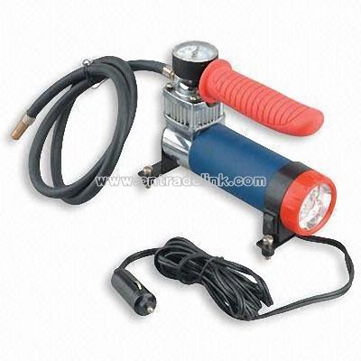 Heavy-duty Metal Air Compressor with Pressure Gauge