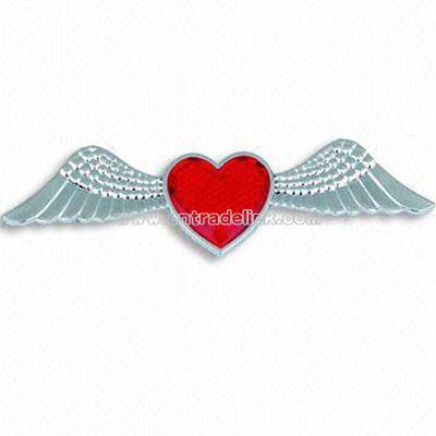 Car Sticker in Cupid Heart