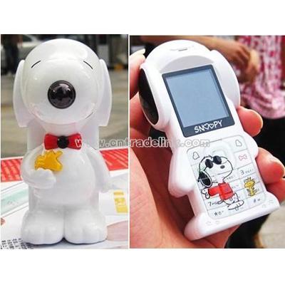 Snoopy Dual SIM Cartoon Cell Phone