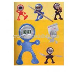 Small person digital clock