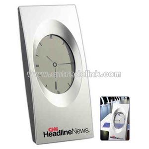 liquid crystal analog desk clock