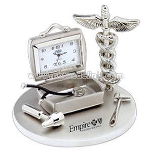 Medical themed doctor clock