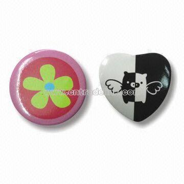 Tin and Button Badges