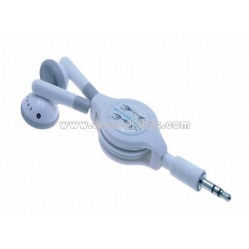 Retractable Earphone for Ipod