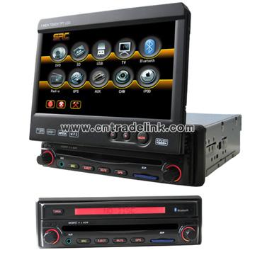 7-inch 1 DIN Car DVD Player with Built-in GPS