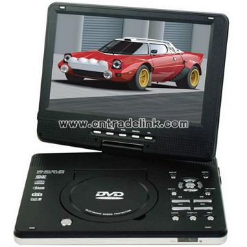 Portable DVD with 10.2" LCD and DVB-T, Recorder, VGA,TV, USB,Card reader and Game