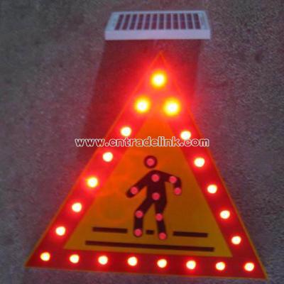 Solar Traffic Sign