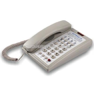 1-Line Economy Guestroom Telephone with Speakerphone