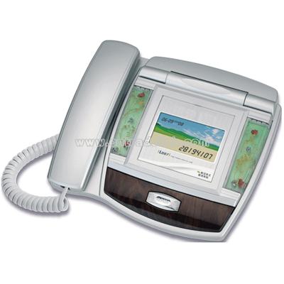 Dual LCD Telephone