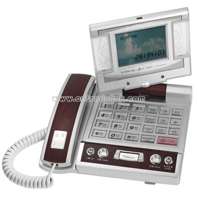 Dual LCD Telephone