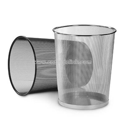 Mesh Metal Trash Cans