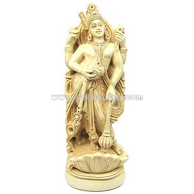 Hindu Statue: Vishnu 5.5"
