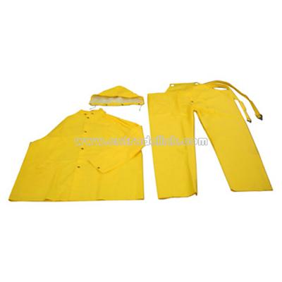 PVC/Polyester Rainsuit