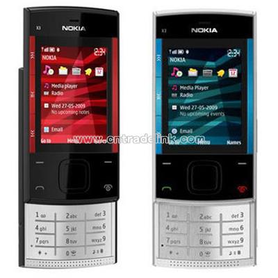 Nokia X3 Red / Black Mobile Phone