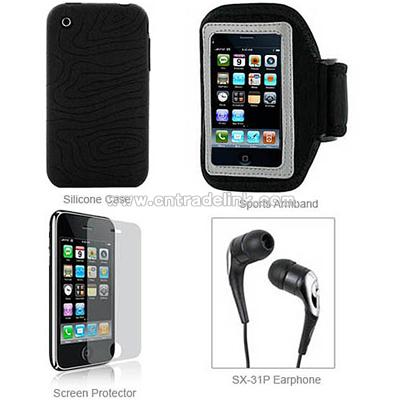 Sports Armband Combo for Apple iPhone 3G 3GS