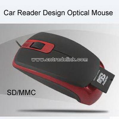 Card Reader Optical Mouse