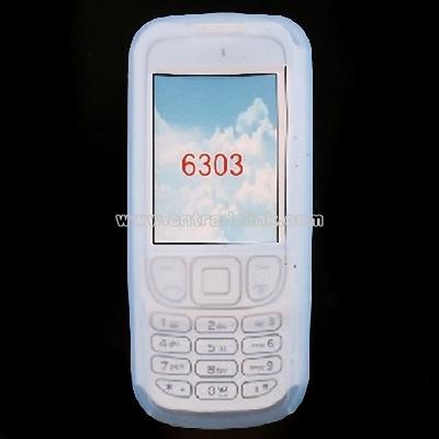 NOKIA 6303 Light Blue Silicone Case