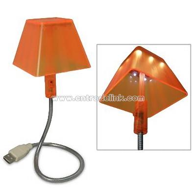 USB LED Lamp with Flexible Metal Neck