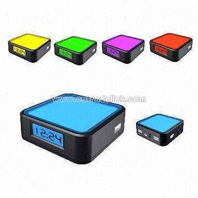 Colorful Clock Display USB HUB