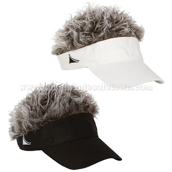 Flair Hair Golf Visor Hat