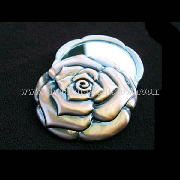 Rose Flower Cosmetic Mirror