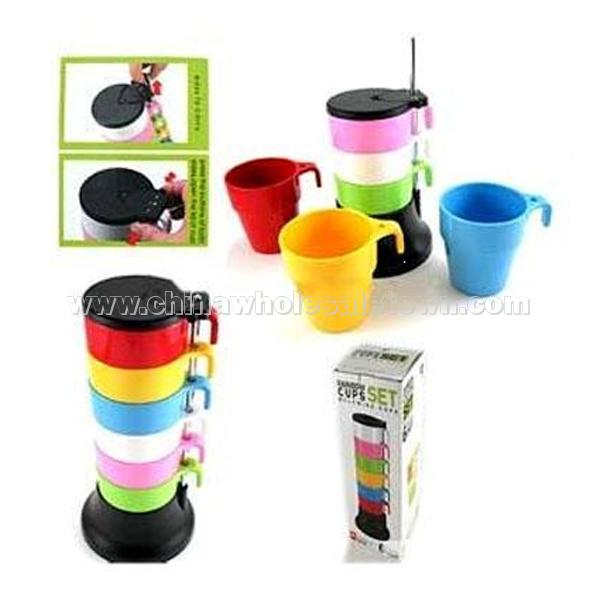 Rainbow Cups Set