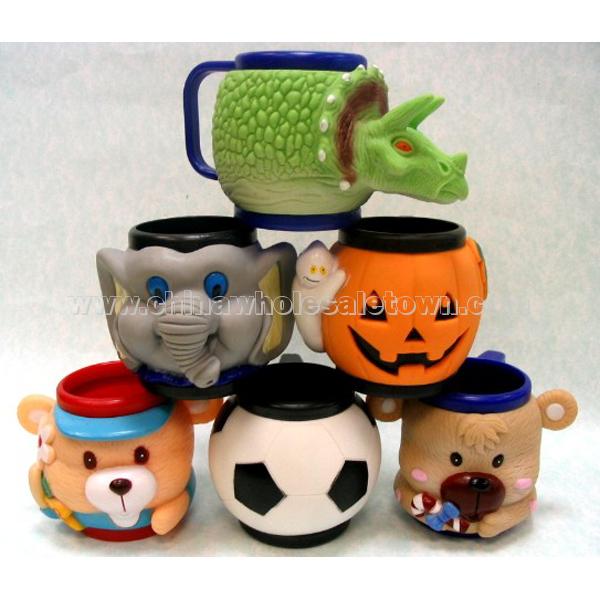 3.5" Cartoon Mugs