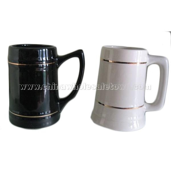 700ml beer mug with 2 band