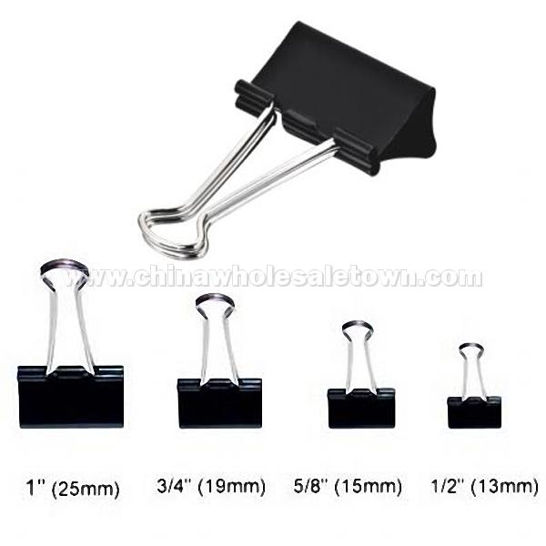 Black Binder Clips