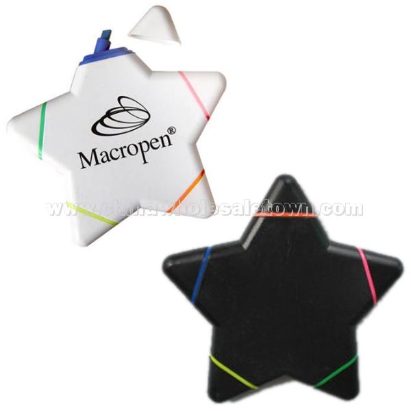 Star Shaped Marker Highlighter Pen