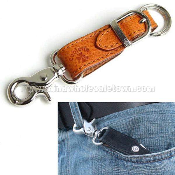 Italian Leather KeyChain