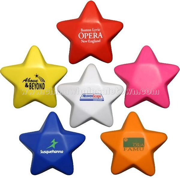 Star Stress Balls-Colorful