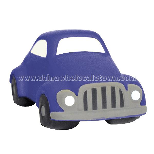 Stress Reliever-Blue "SPEEDY" Car