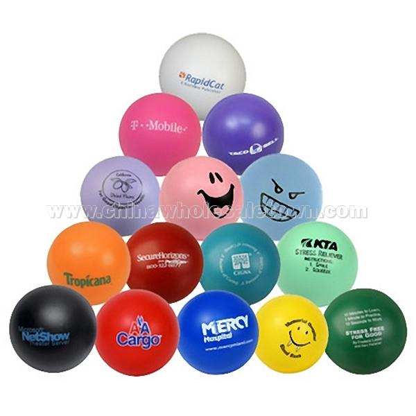 Round Stress Ball Stress Reliever