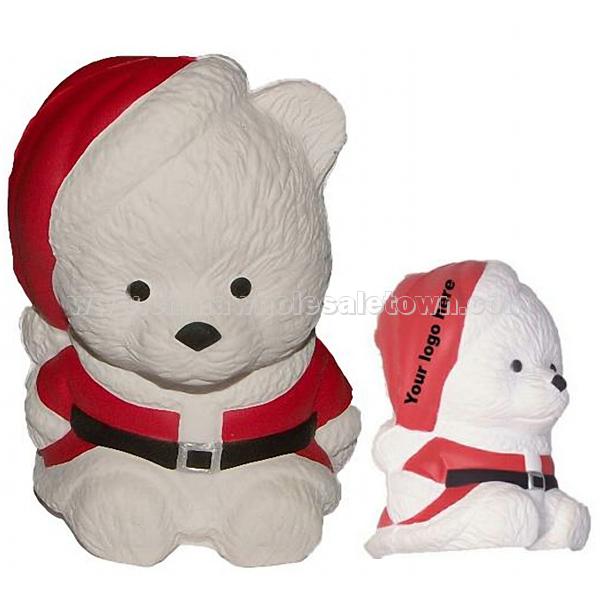 Christmas Bear Shape Stress Reliever