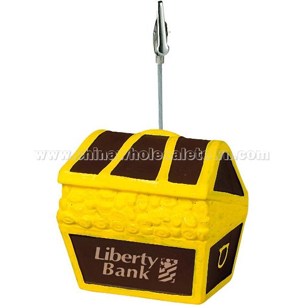 Treasure Chest Stress Ball Memo Holder