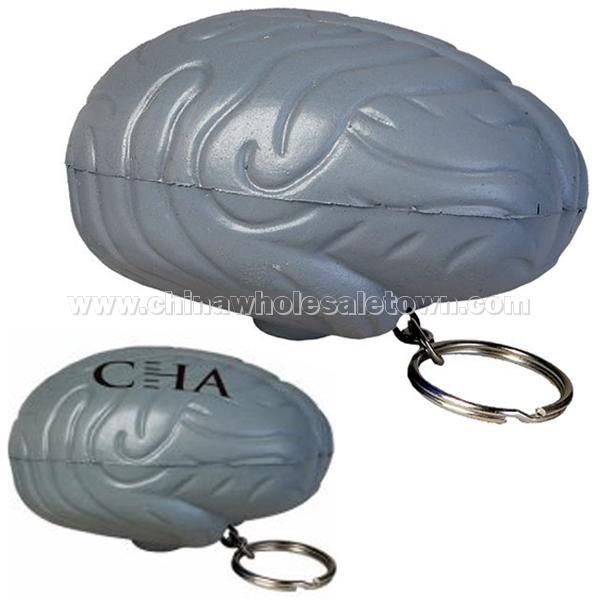 Brain Stress Ball KeyChain